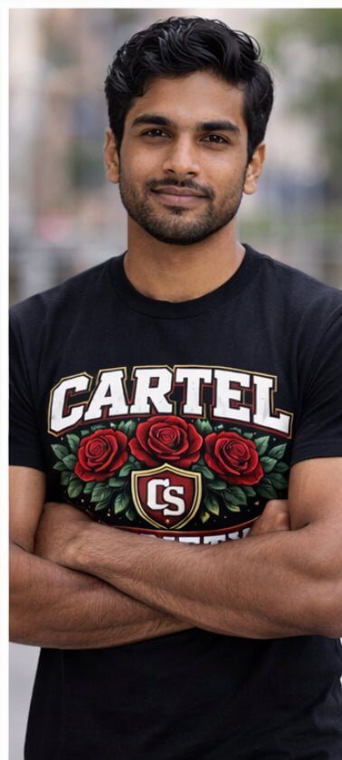 Pre Order (6 weeks it will drop)Cartel Society Brand T-shirt - Cartel Society